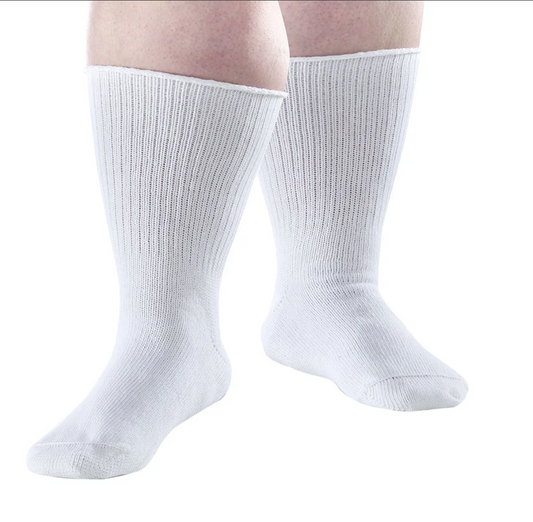 Extra Wide Socks for Swollen Legs