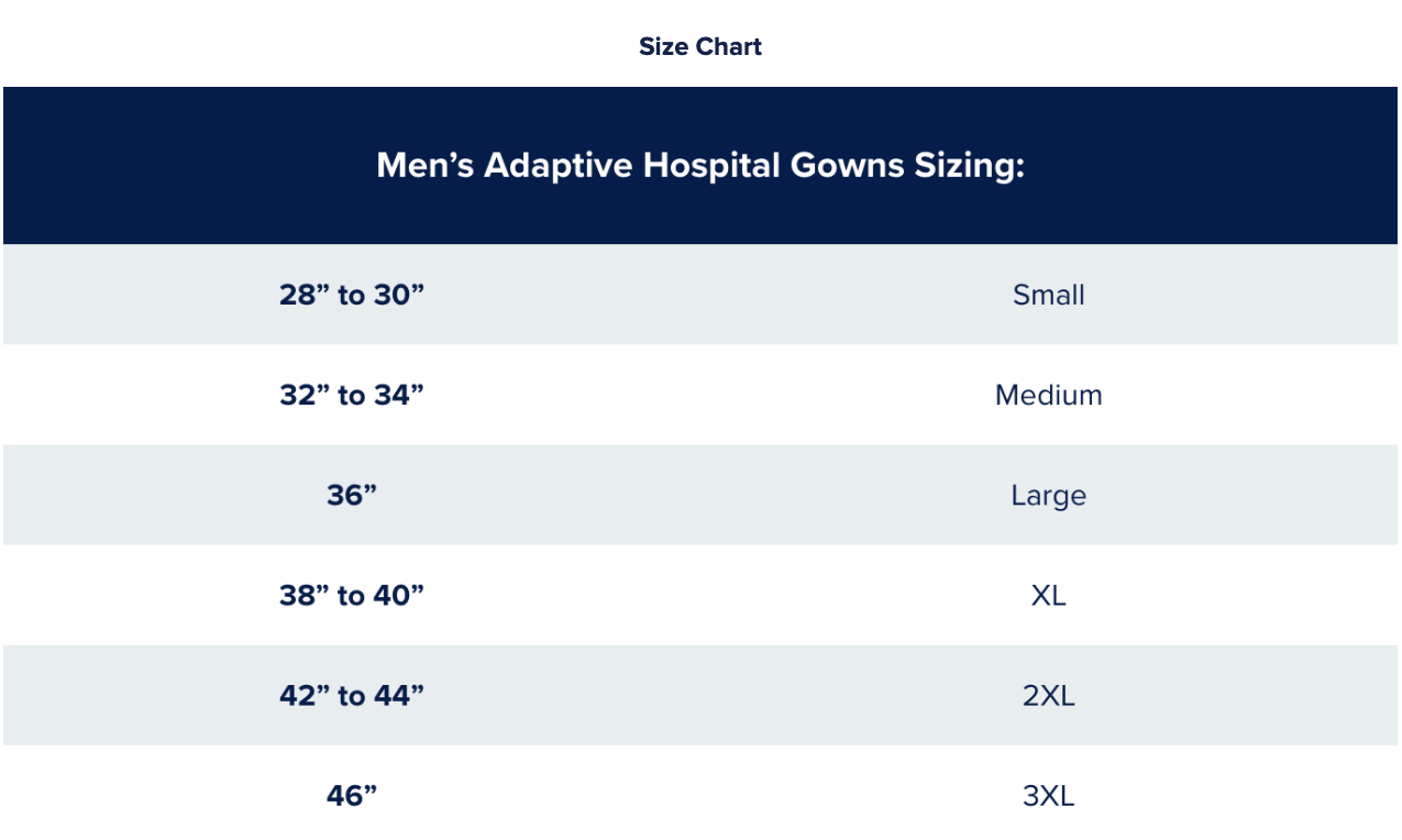 Men's Flannel Adaptive Hospital & Home Care Gown