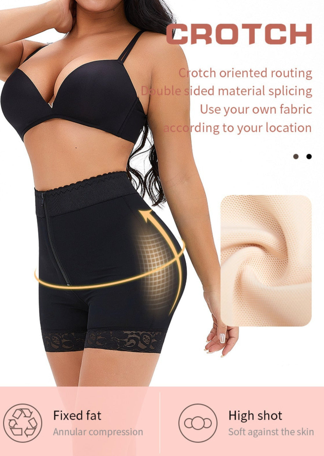 Plus Size Waist Trainer Seamless Butt Lifting Shorts | Art in Aging
