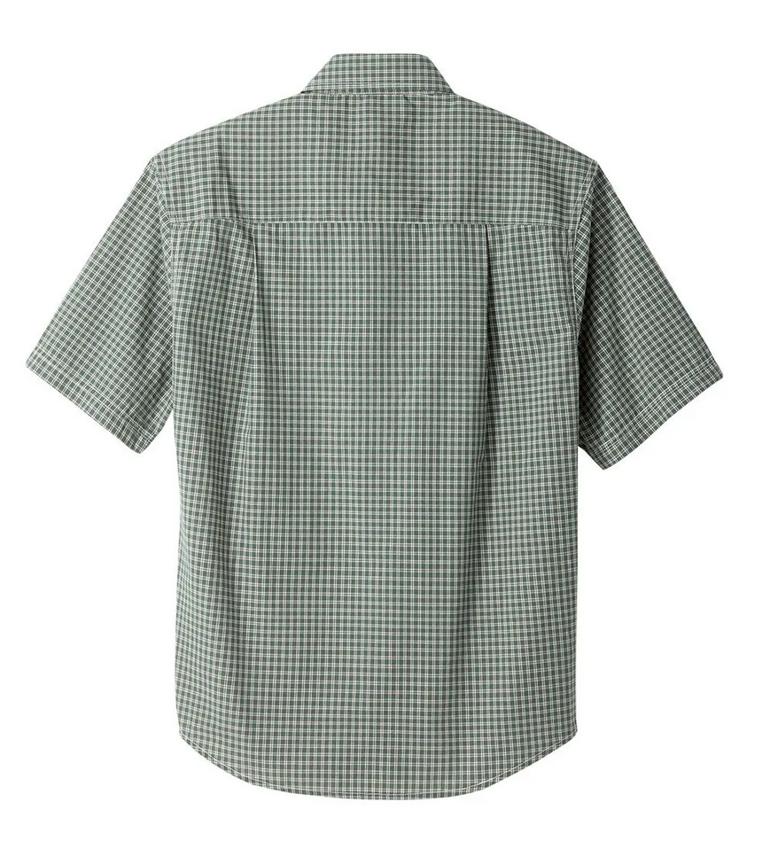 Men's Magnetic Buttons Shirt With Short Sleeves | Art in Aging