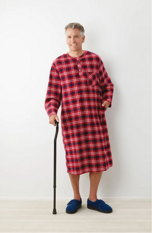 Open Back Nightgown for Elderly | Art in Aging