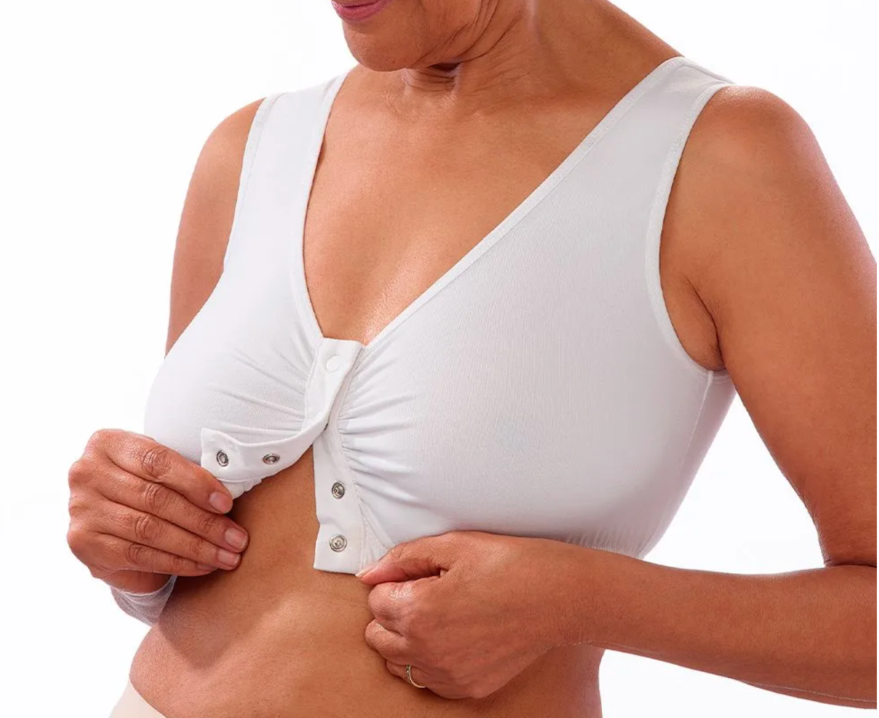 Adaptive Bra Front Snap Closure | Art in Aging