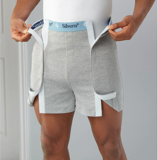 Men's Open Front Underwear - 6 Pack | Art in Aging