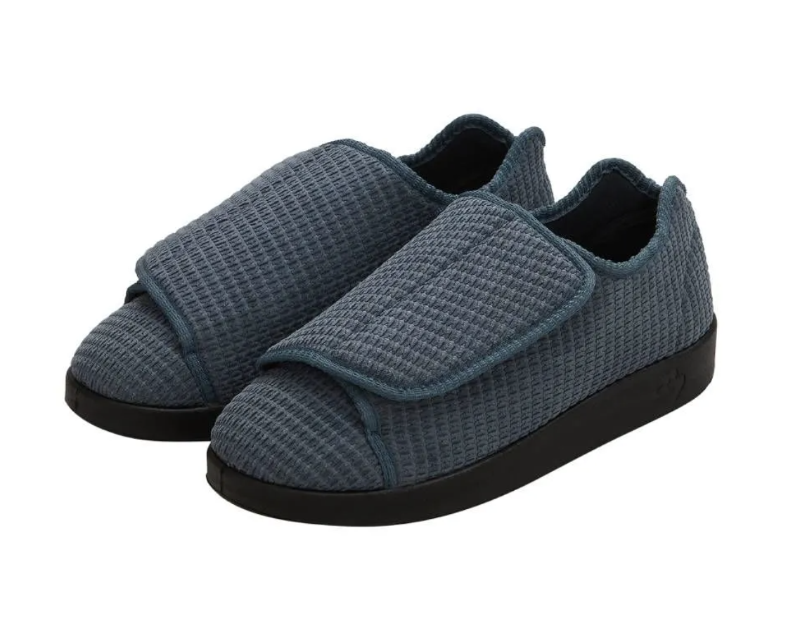 Mens Extra Extra Wide Slip Resistant Slippers | Art in Aging