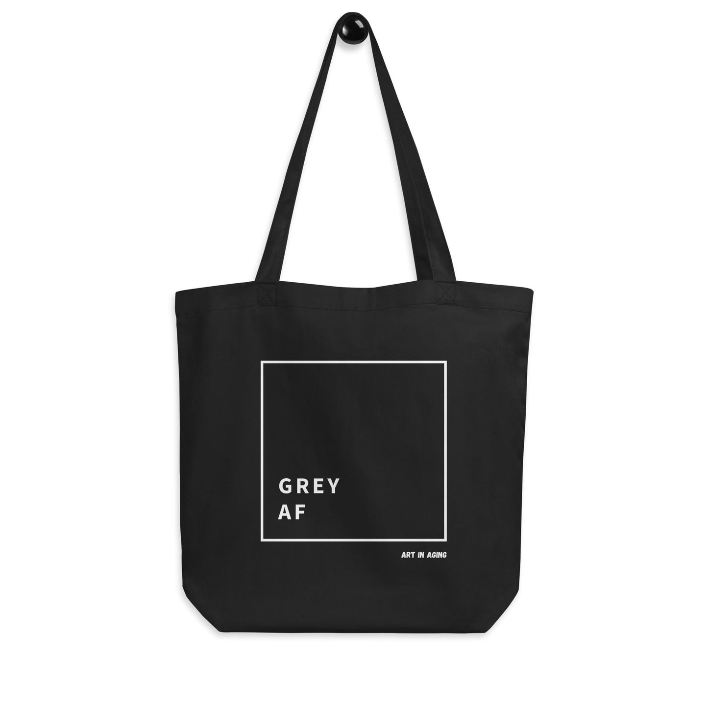 Grey AF Tote Bag | Art in Aging
