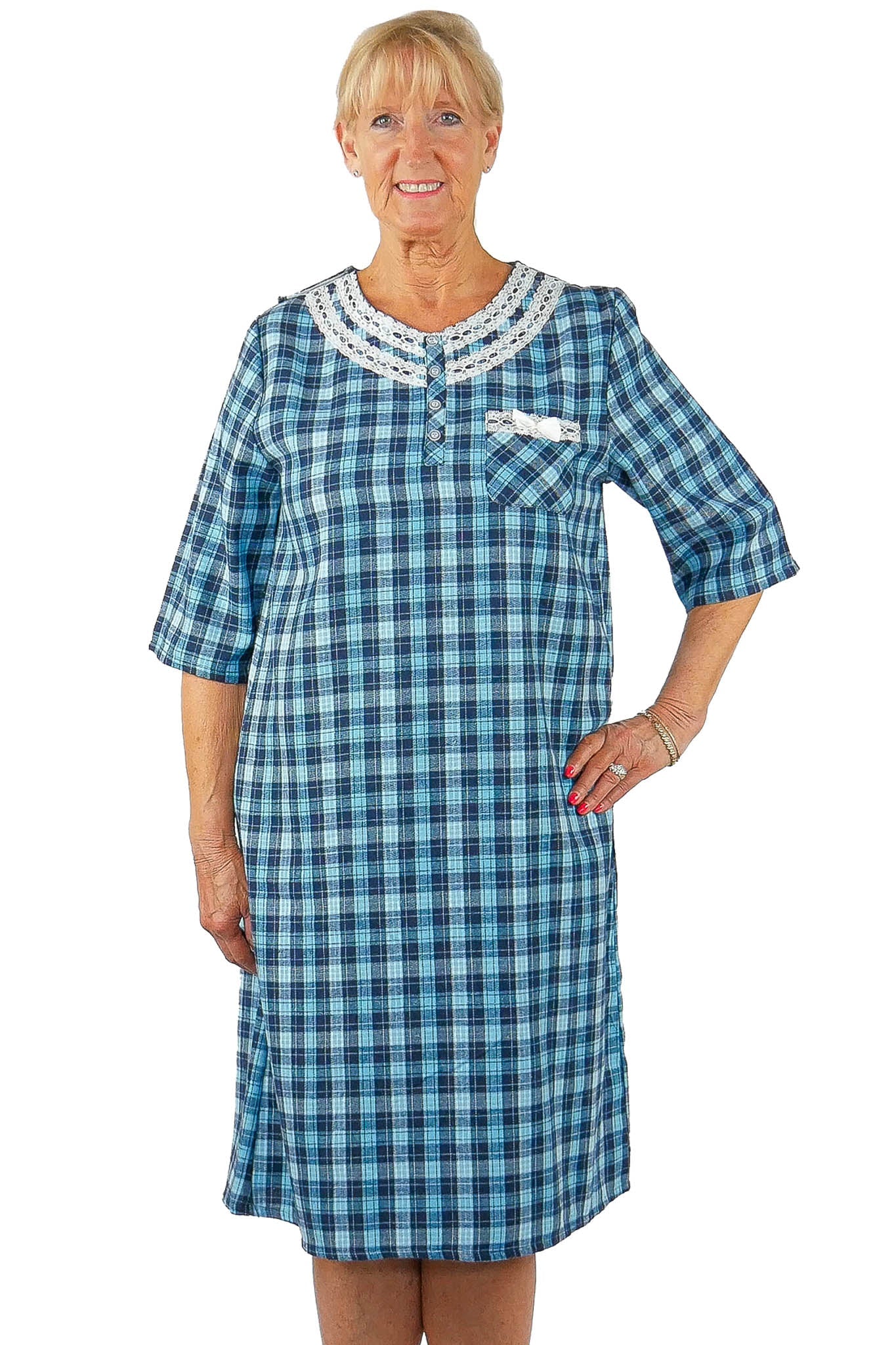 Cotton Nightgowns for Elderly | Art in Aging