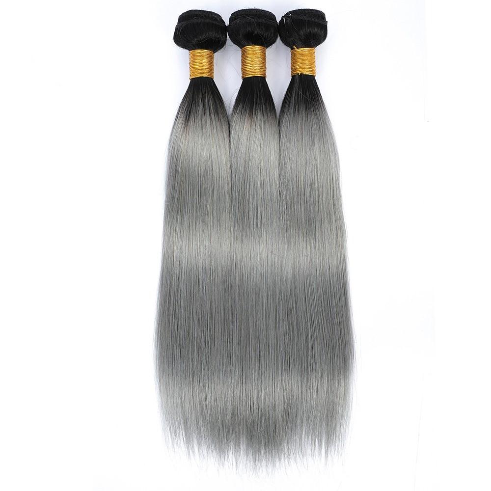 Gray Hair Extensions 10A Grade | Art in Aging