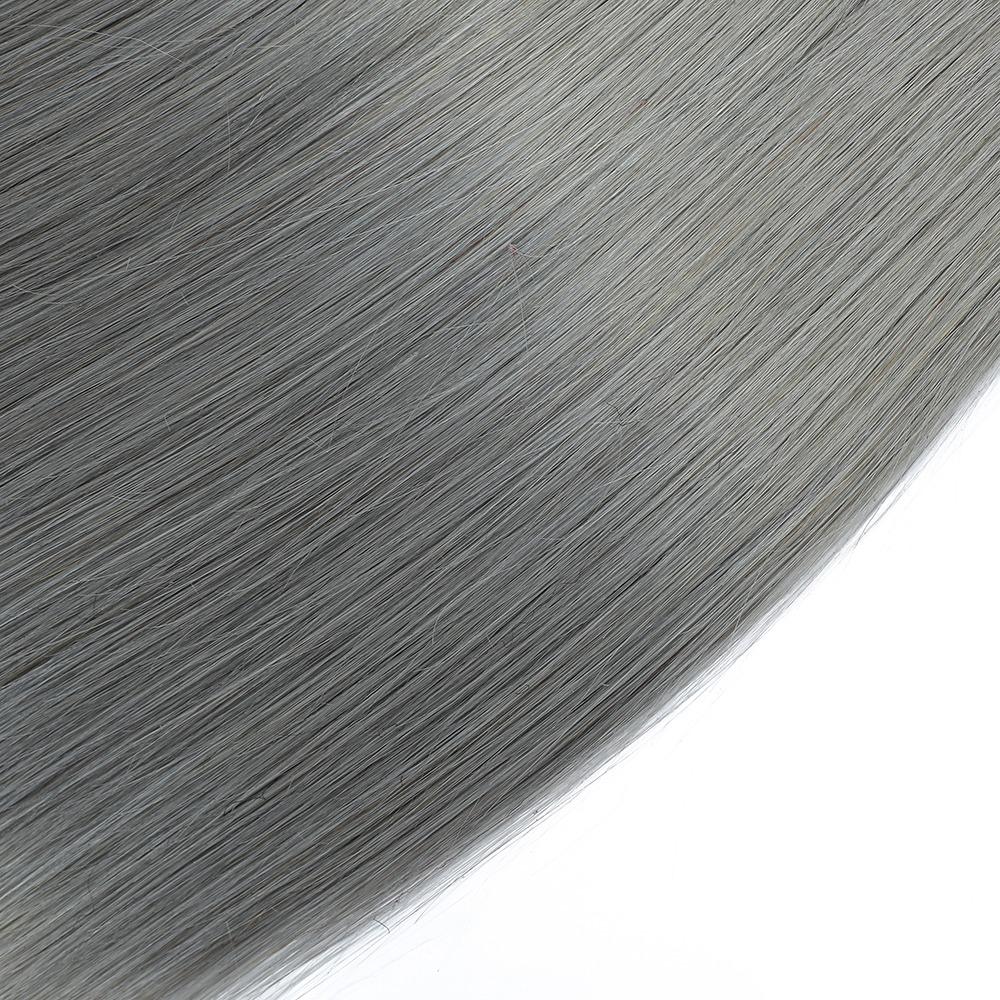 Gray Hair Extensions 10A Grade | Art in Aging