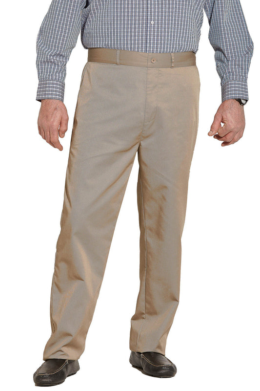 Back-Panel Adaptive Pants for Men | Art in Aging