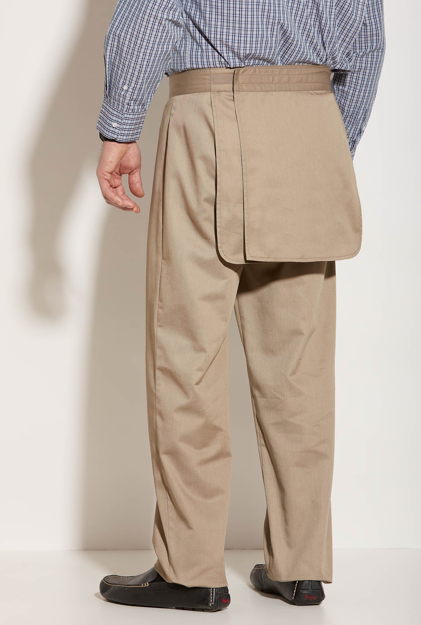 Back-Panel Adaptive Pants for Men | Art in Aging