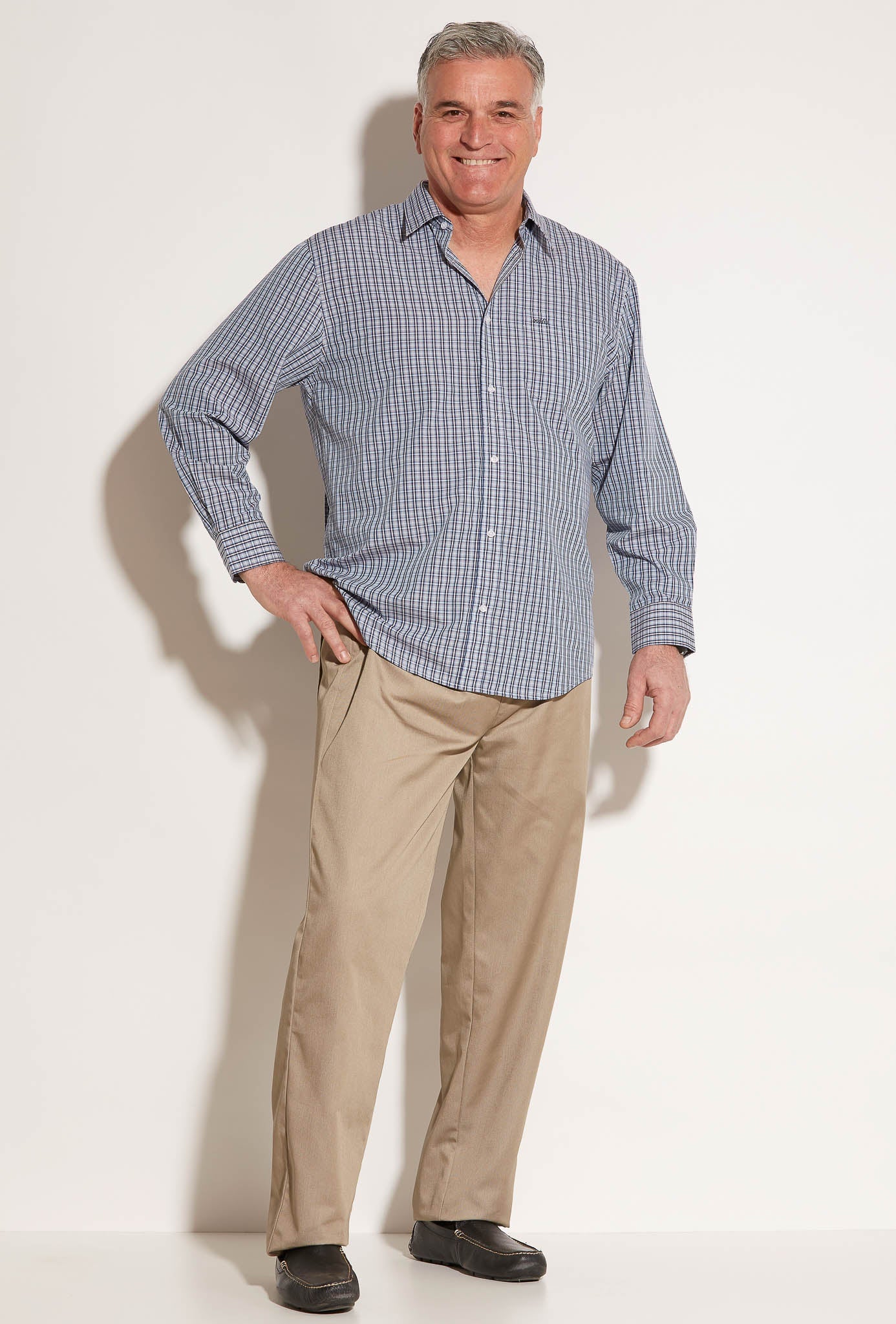 Back-Panel Adaptive Pants for Men | Art in Aging