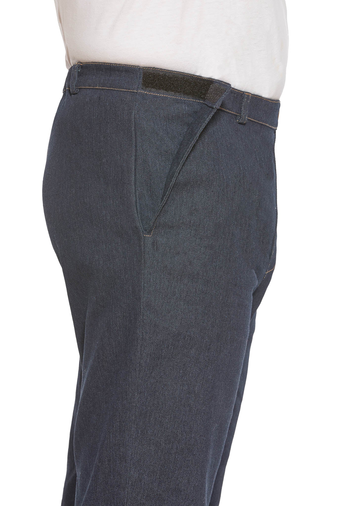 Side-Opening Adaptive Jeans for Men | Art in Aging