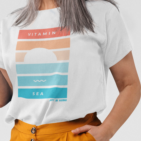 Vitamin Sea T-Shirt | Art in Aging