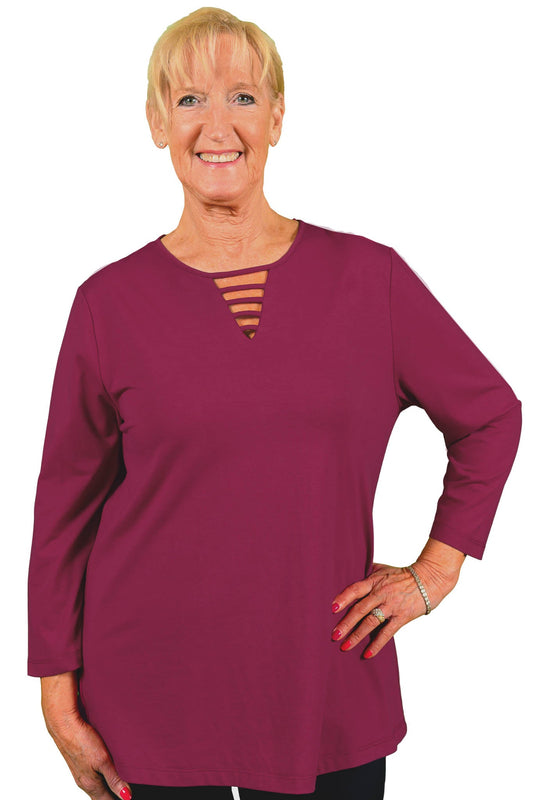 Adaptive Top for Caregiver Assisted Dressing | Art in Aging