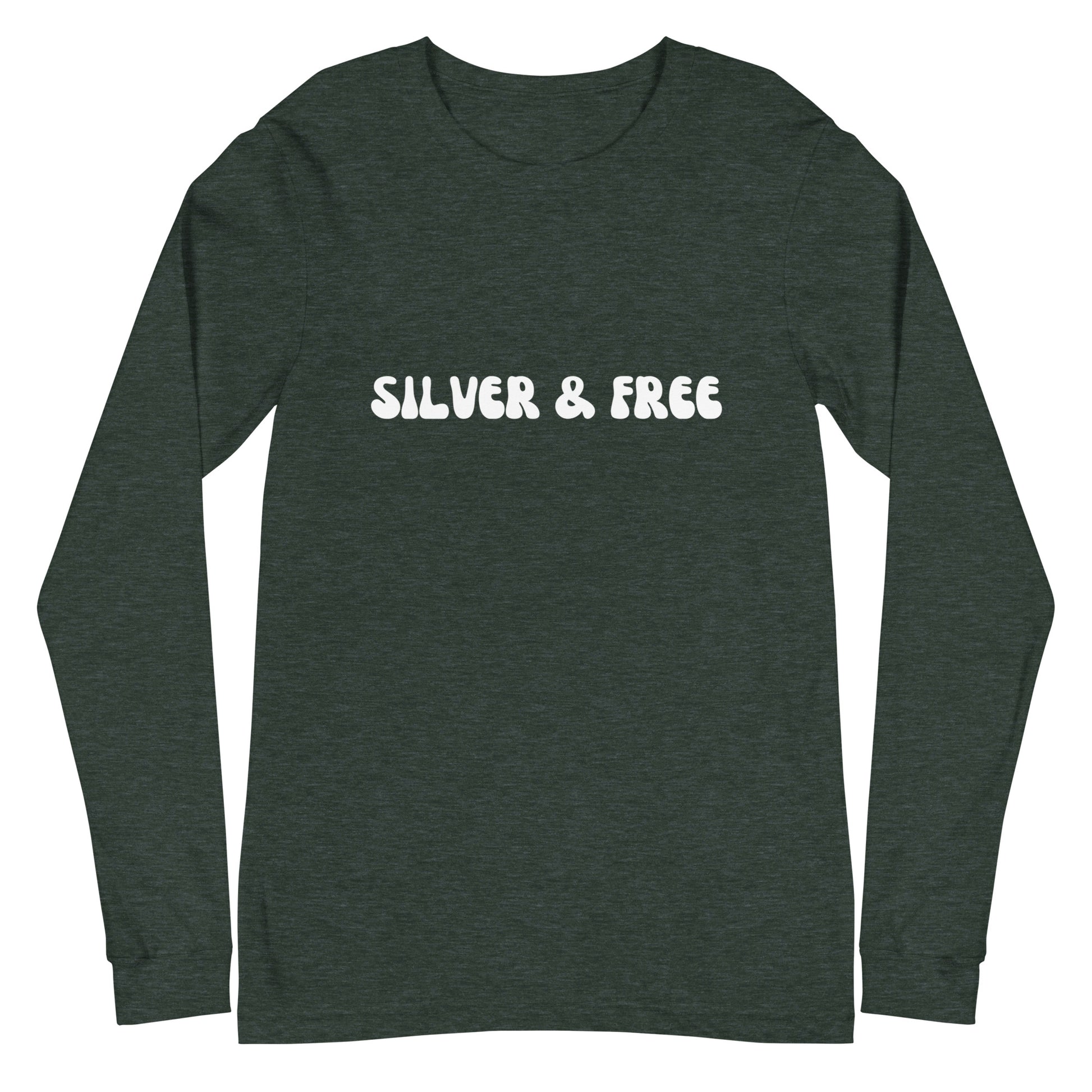 Silver & Free Long Sleeve Shirt | Art in Aging