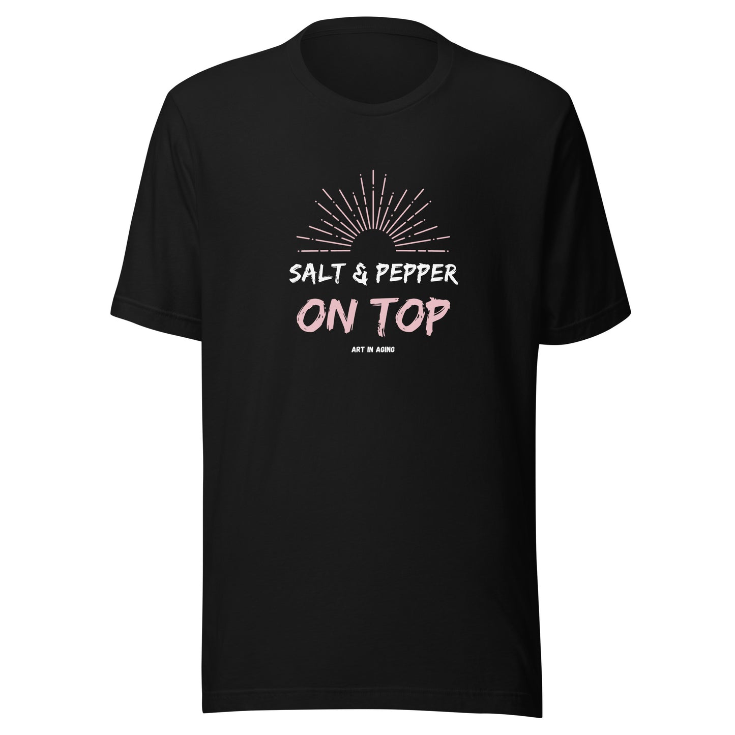 Salt and Pepper on Top T-Shirt | Art in Aging