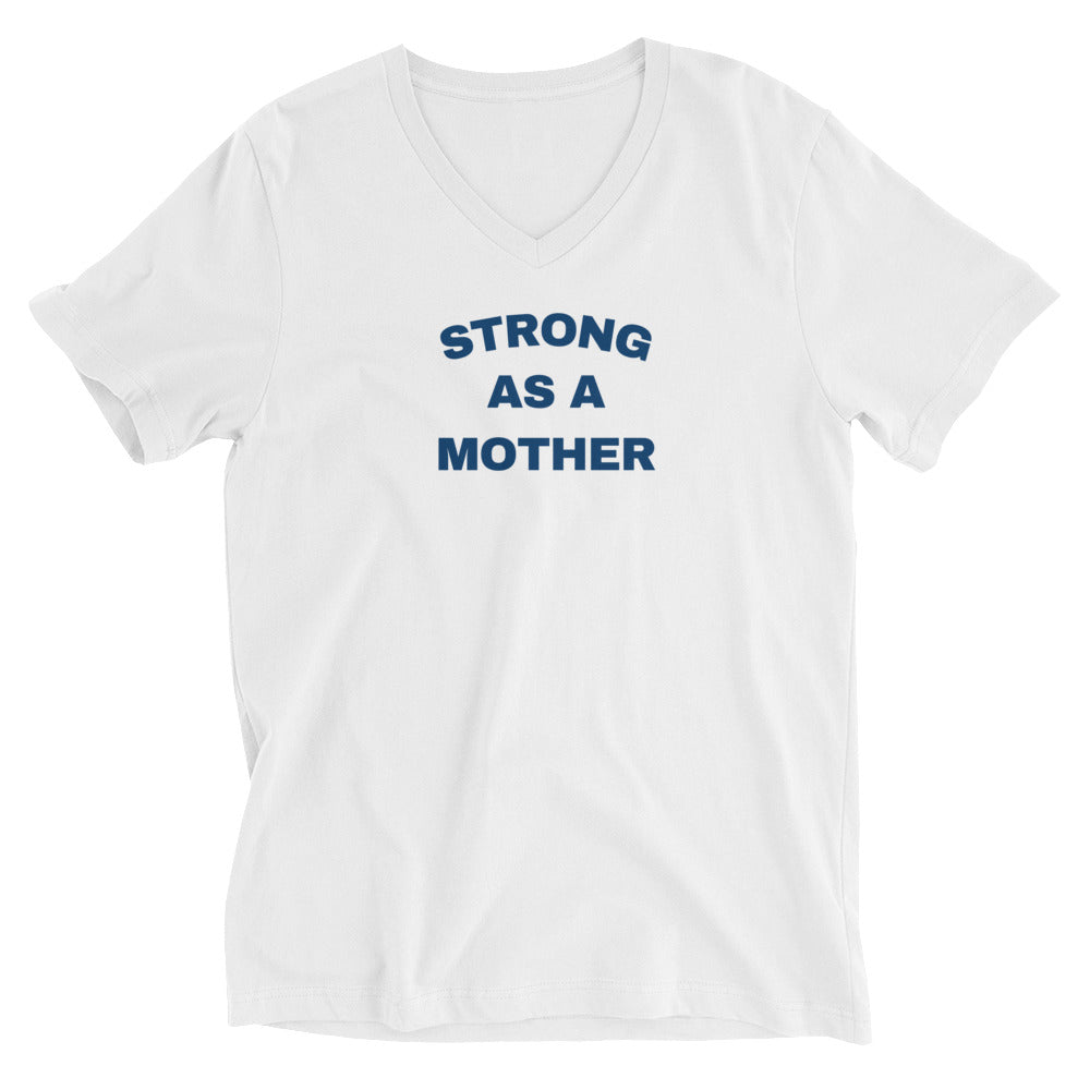 Strong as a Mother V-Neck T-Shirt | Art in Aging